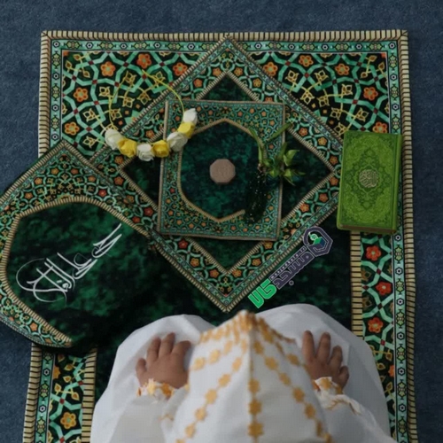 چادر جشن تکلیف سبز
