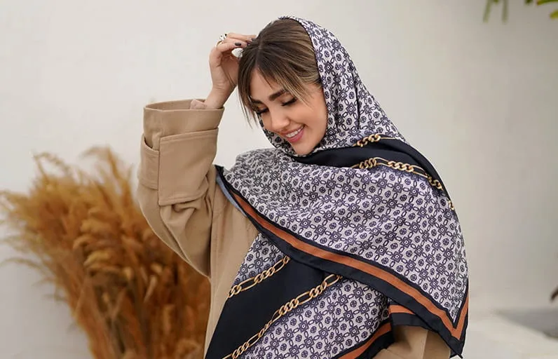 خرید و قیمت انواع روسری حراجی عمده